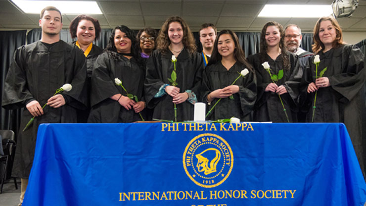 New PTK inductees