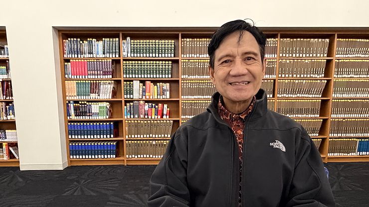 Montgomery County Community College Accounting major Jesse Arce has been named to the All-Pennsylvania Academic Team. Photo by Eric Devlin