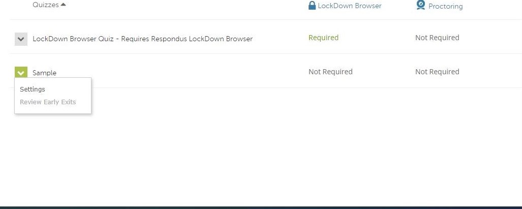 images of respondus lockdown browser dashboard