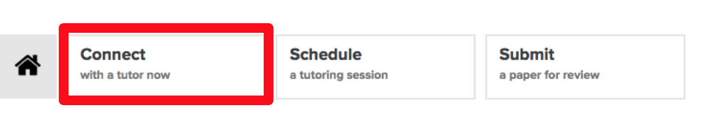 Tutor.com link in the Canvas sidebar menu