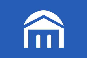 Montco logo with blue background