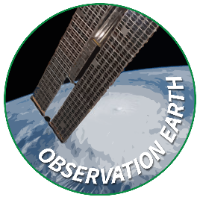 Observation earth logo