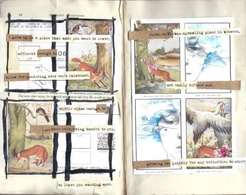 Mixed media art from artist Rowan K. Briggs