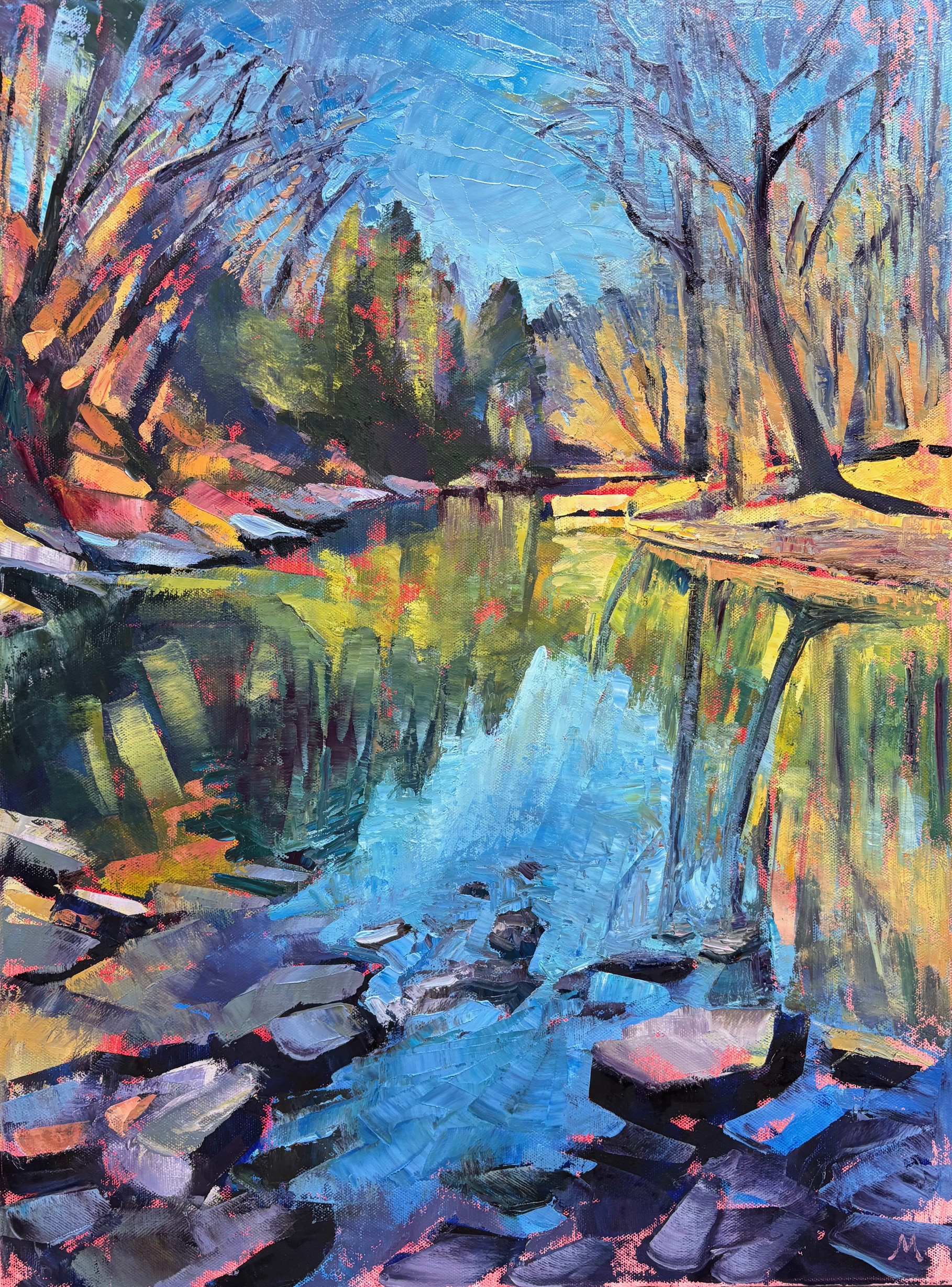 Artwork of the Schuylkill river