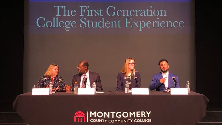 MCCC highlighted the stories of first-generation college students as a part of the 2019 Dean’s Lecture Series.