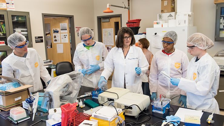 MCCC Biology Associate Professor Dr. Margaret Bryans