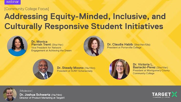 Montgomery County Community College President Dr. Victoria L. Bastecki-Perez served as a panelist on the national panel discussion to discuss the work being done to address racial equity gaps.