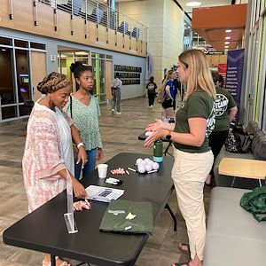 Students and families learn about Dual Enrollment