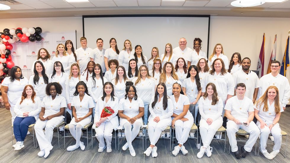 MCCC celebrates 44 nursing graduates during pinning ceremony - Montgomery  County Community College