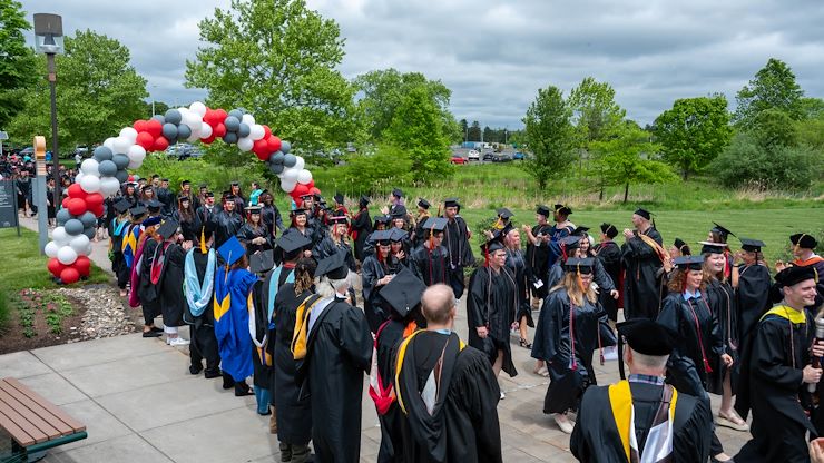 Montgomery County Community College celebrated the accomplishments of the 1,533 graduates during three Commencement ceremonies on May 16. The Class of 2024 ranges in age from 17 to 68 years. Photo by Linda Johnson