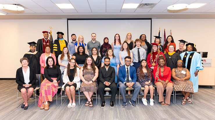 Montgomery County Community College became the first community college in the nation in 2020 to establish a chapter of the Alpha Alpha Alpha National Honor Society for first-generation college students. Since then, MCCC has inducted 275 members into the honor society. Photo by Linda Johnson