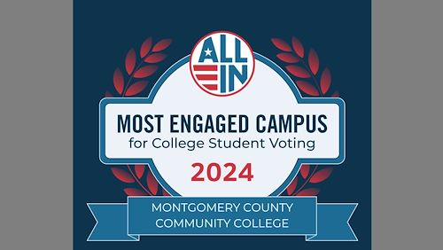 Recognition for campus engagement, registration and voting, one of  471 colleges and universities recognized 