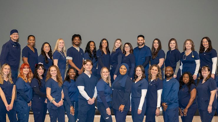 Montgomery County Community College celebrated the graduation of 28 nurses during a special pinning ceremony on December 17 at the Blue Bell Campus. Photo by Linda Johnson