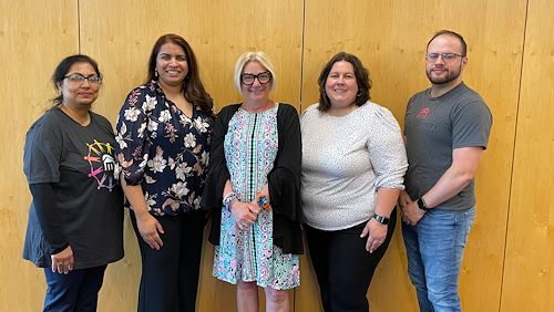 The League for Innovation in the Community College presented a 2024-2025 Innovation of the Year Award to Montgomery County Community College in recognition of its Virtual Reality for Public Speaking Skills project