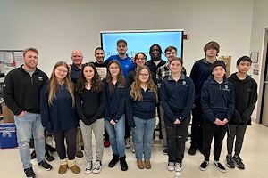 Pottstown Middle School eighth graders in the Montco 360 STEM program presented their alternative energy-producing prototypes before a panel of judges at Montgomery County Community College’s Pottstown Campus. 